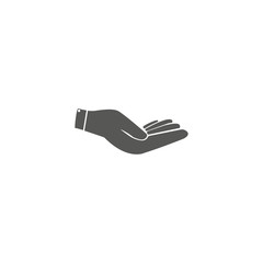 Hand icon vector . 10 EPS