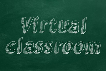 Obraz premium Virtual classroom