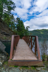 Old Country Foot Bridge