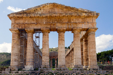 Fototapeta premium Segesta, Calatafimi, Sicilia
