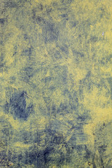 Blue-Yellow Painted Wood Texture