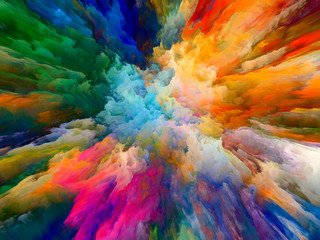 Obraz na płótnie Canvas Colorful Explosion