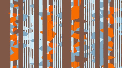 abstract vintage orange brown blue background with vertical lines and lines. background pattern for brochures graphic or concept design. can be used for postcards, poster websites or wallpaper.