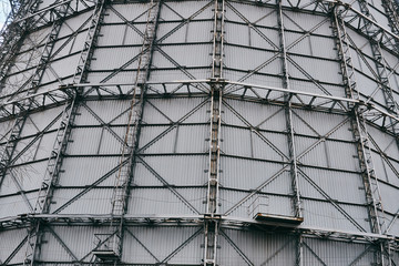 Fototapeta premium big pipe inside the factory