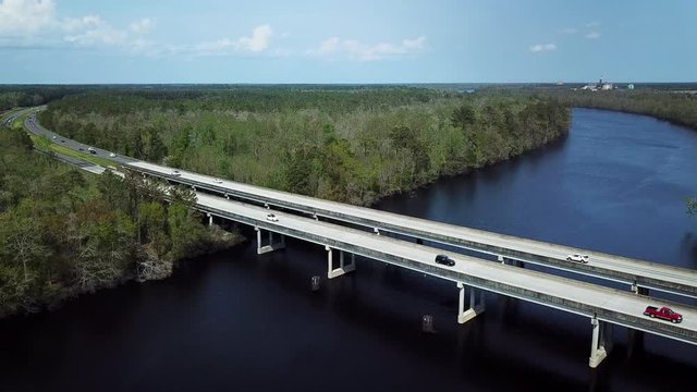 Interstate 40 in Eastern North Carolina