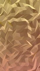 Abstract triangle geometrical orange background. Geometric origami style with gradient. 3D illustration