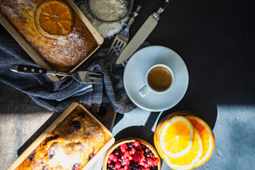 Sweet dessert concept