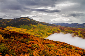Autumn Color in San Juan and Rocky Mountains of Colorado