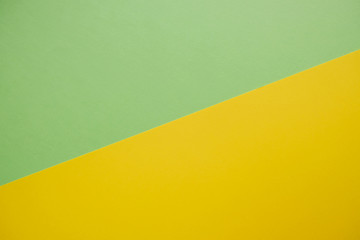Abstract yellow and green paper graphic background 