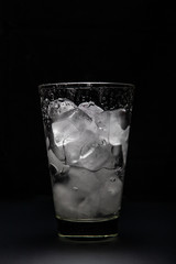 Glass Full With Ice