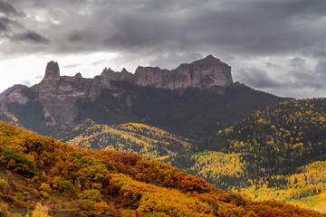 Autumn Color in San Juan and Rocky Mountains of Colorado