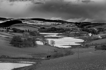 Lakes near Newport, Ireland