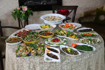 food in restaurant