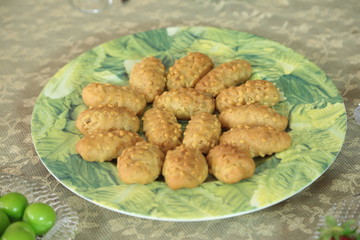 cookies on a plate