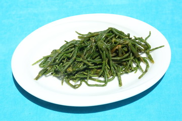 spinach and salad