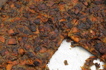 fritters on the plate