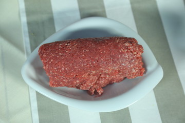 meat on plate