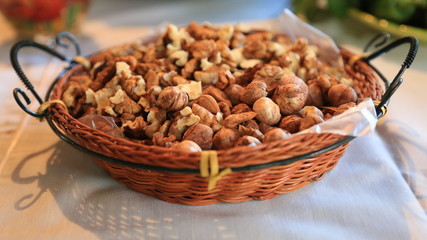 nuts in a bowl