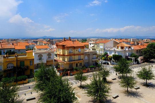 Perpignan from the top.