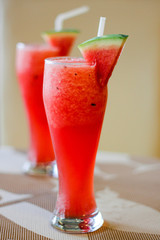 Watermelon fruit shake juice