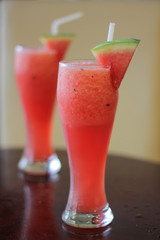 Watermelon fruit shake juice
