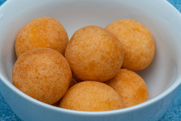 Traditional Colombian buñuelo