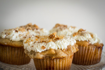 Holiday apple cupcakes