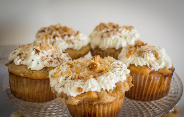 Holiday apple cupcakes