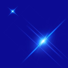 Fondo y textura de fondo azul con luces 
