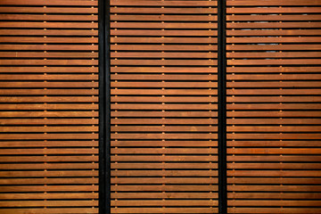 Repeating horizontal wood patterns and natural wood grain and textures .