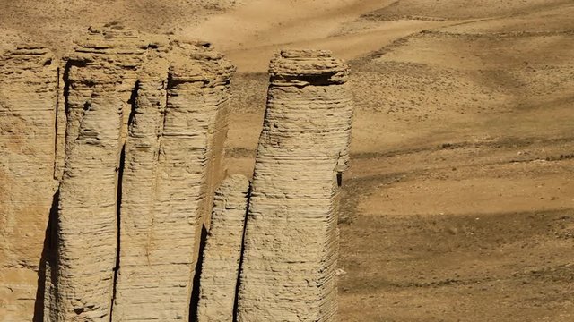 Band-e Amir Lakes. Band-e Amir National Park, Bamyan Province, Afghanistan. Mid shot. 