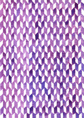 模様を描いた水彩画