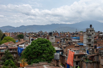 Fototapeta na wymiar City of Kathmandu