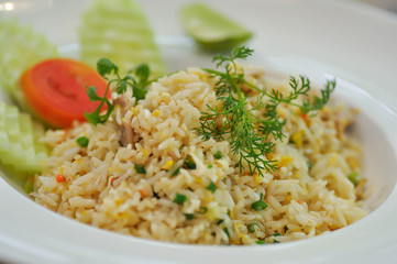 stir-fried rice ,Thai food