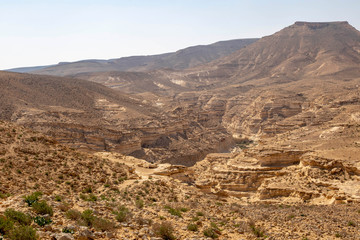 Fototapeta na wymiar sphere impression of the Israel National Hiking Trail