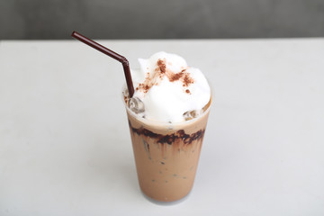 Ice Mocha coffee