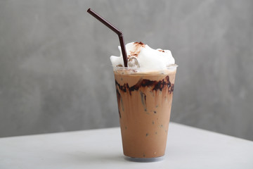 Ice Mocha coffee