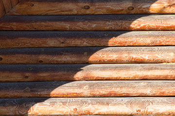 stack of wooden logs