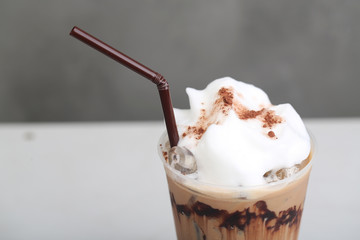 Ice Mocha coffee