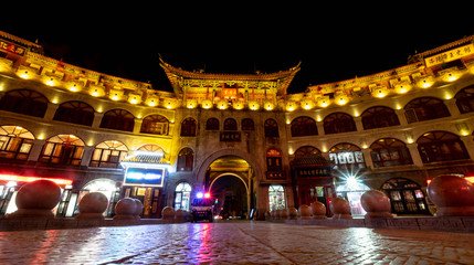 Lijing Gate in Luoyang  located on the central of the Luoyang