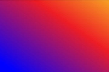 Background from a colorful bright gradient. Red, blue, yellow, orange, color.