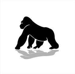 gorilla logo vector