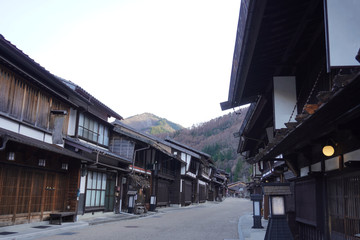 奈良井宿ー旧中山道の昔の街並