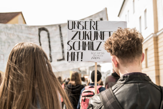 Demonstration zum Umweltschutz