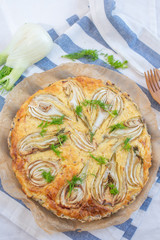 Fennel Quiche