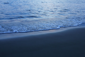 夕方の鎌倉の海