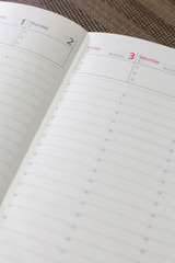 5月のスケジュールノート