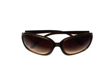 sun glasses isolated with clipping path