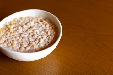 朝食のグラノーラ
