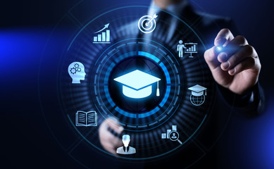 Education technology E-learning Online Training Webinar Seminar Knowledge Business Personal Development.